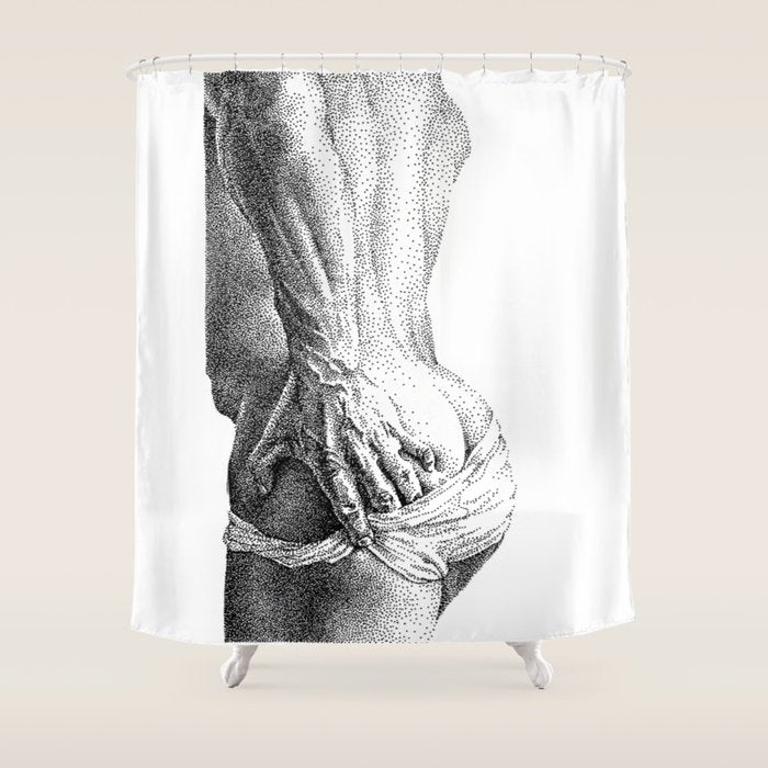 Gonza - NOODDOOD Shower Curtain Gallery Image 1