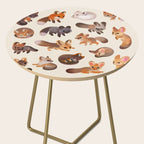 Foxes - beige Side Table Gallery Image 2