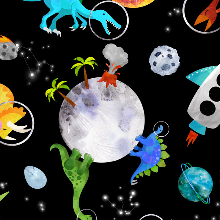 Dinosaur Astronauts In Outer Space Coffee Mug Gallery Image 2