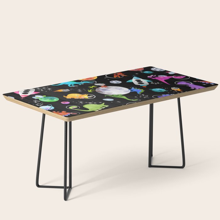 Dinosaur Astronauts In Outer Space Coffee Table Gallery Image 1