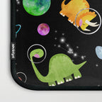 Dinosaur Astronauts In Outer Space Laptop Sleeve Gallery Image 3