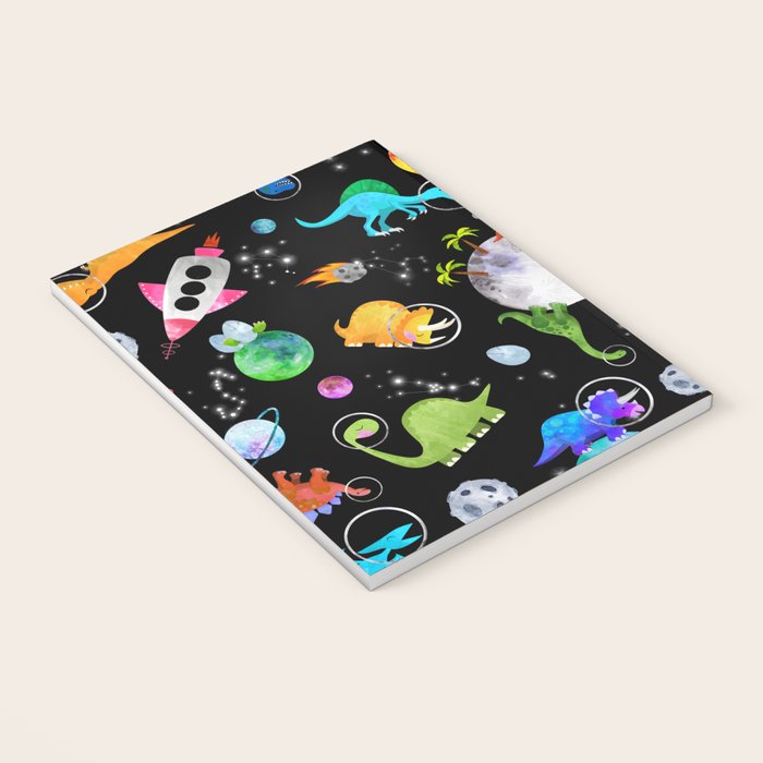 Dinosaur Astronauts In Outer Space Notebook Gallery Image 3