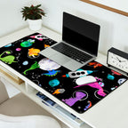 Dinosaur Astronauts In Outer Space Desk Mat Gallery Image 2