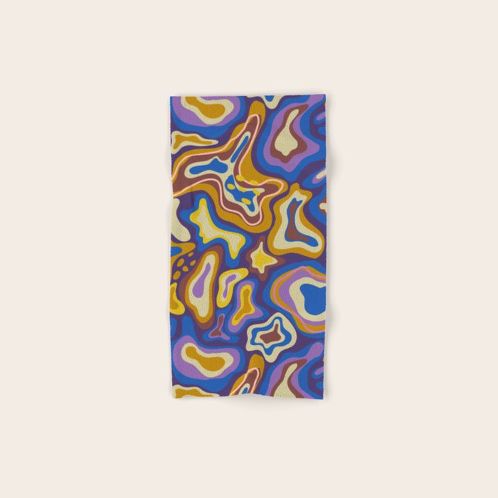 Splish splash blue Bath Towel Gallery Image 1