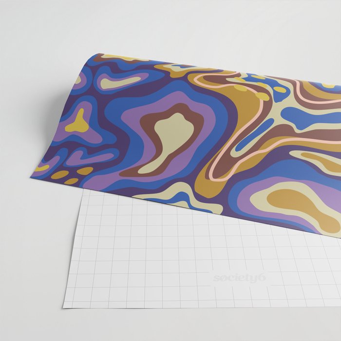 Splish splash blue Wrapping Paper Gallery Image 2