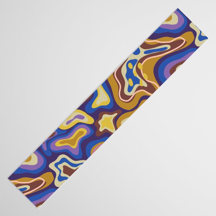 Splish splash blue Table Runner Gallery Image 3