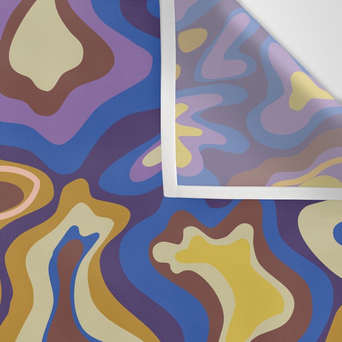 Splish splash blue Wall Tapestry Gallery Image 3