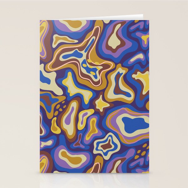 Splish splash blue Stationery Card Gallery Image 1