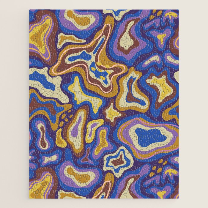 Splish splash blue Jigsaw Puzzle Gallery Image 1