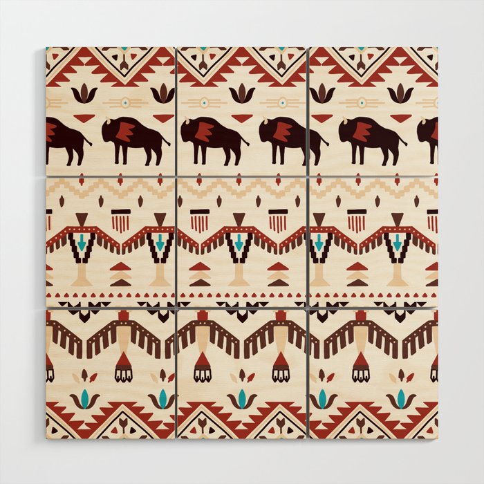 Native American 1 Wood Wall Art Gallery Image 1