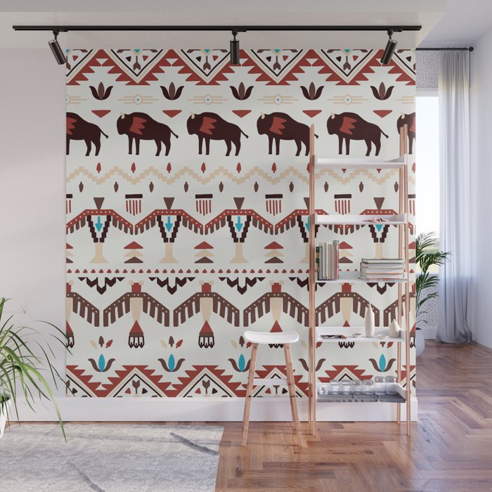 Native American 1 Wall Mural Gallery Image 1