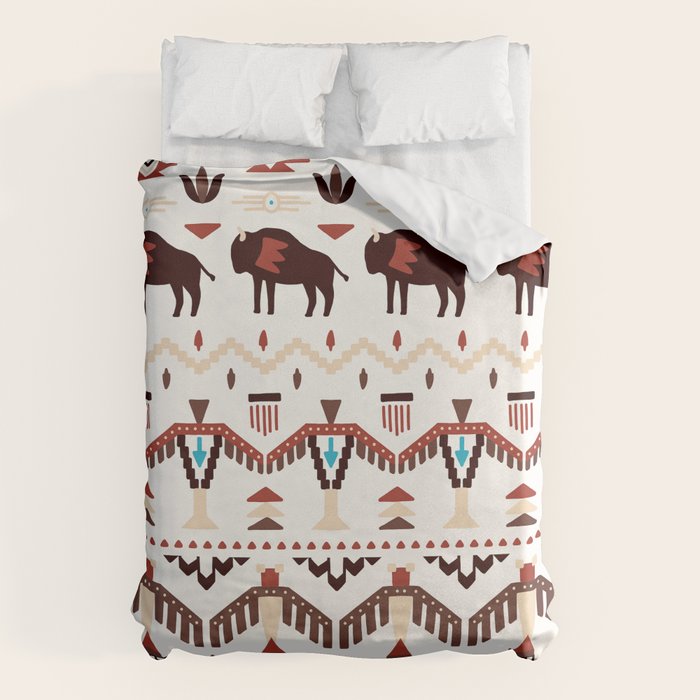 Native American 1 Duvet Cover Gallery Image 6