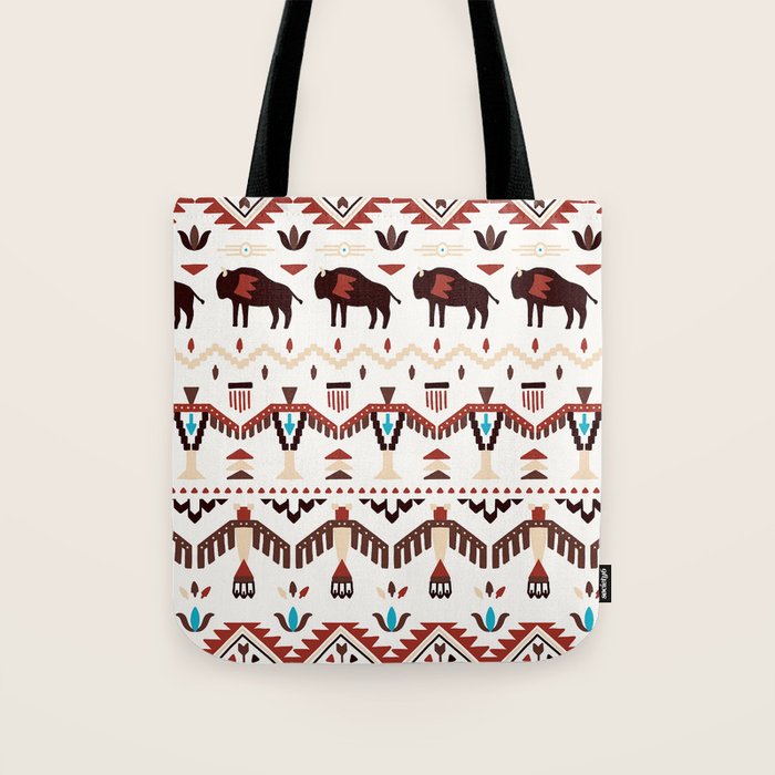 Native American 1 Tote Bag Gallery Image 1