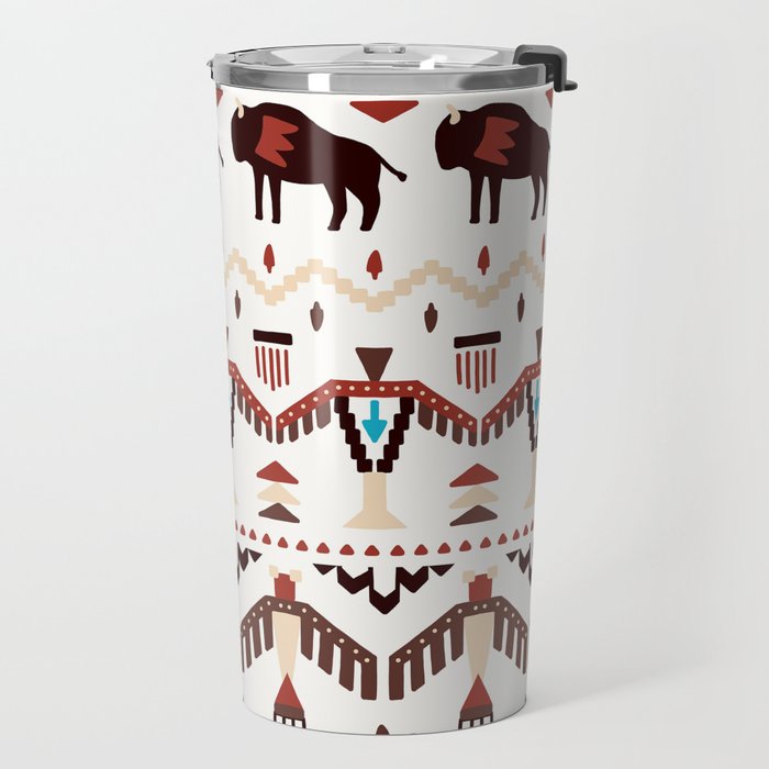 Native American 1 Travel Mug Gallery Image 2