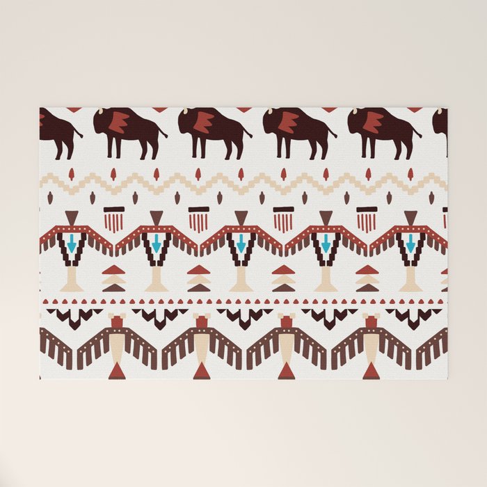 Native American 1 Welcome Mat Gallery Image 1