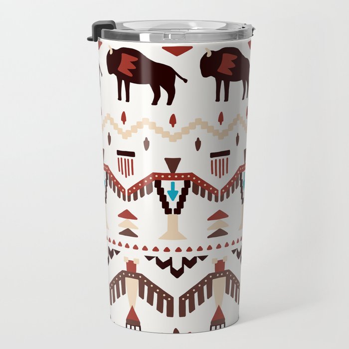Native American 1 Travel Mug Gallery Image 3