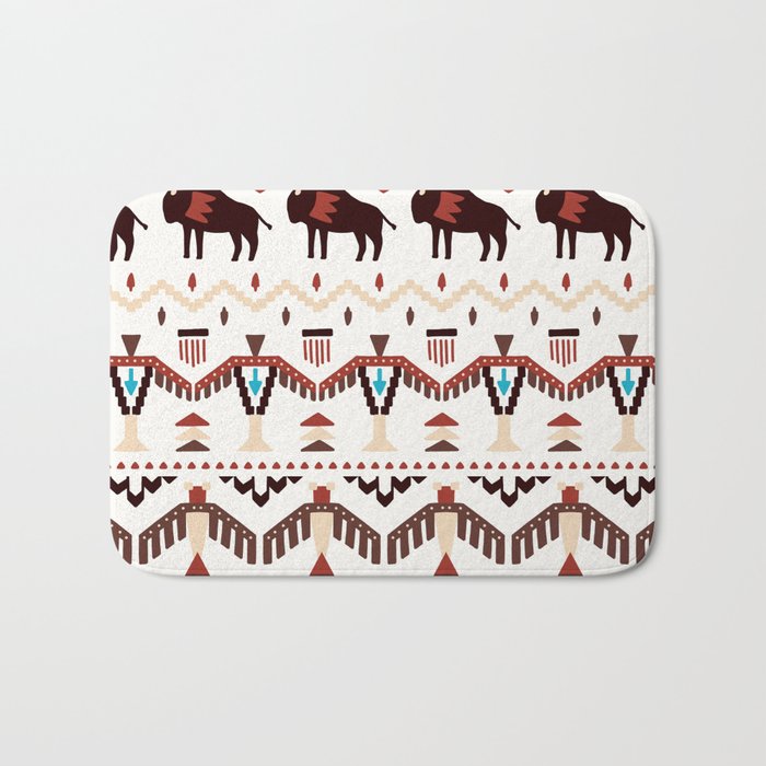 Native American 1 Bath Mat Gallery Image 1