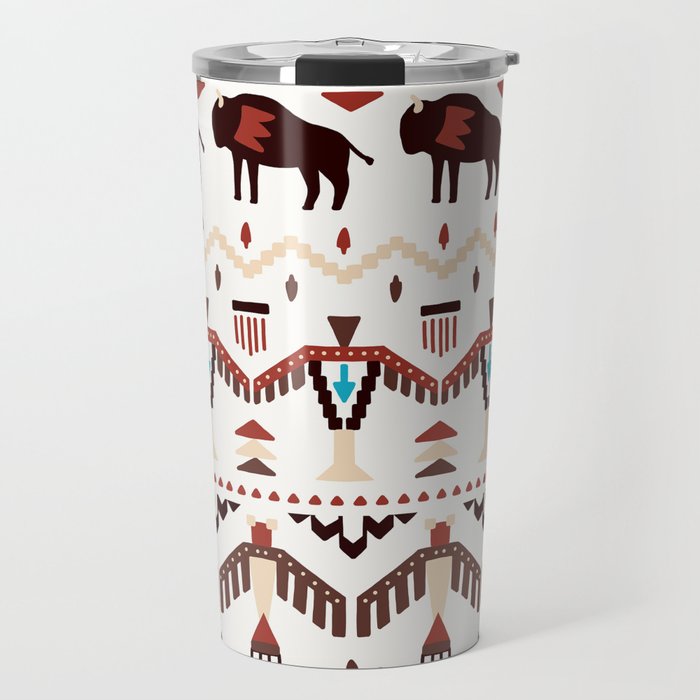 Native American 1 Travel Mug Gallery Image 1