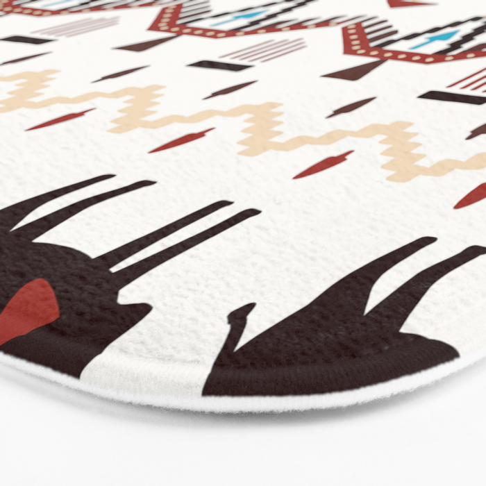 Native American 1 Bath Mat Gallery Image 3