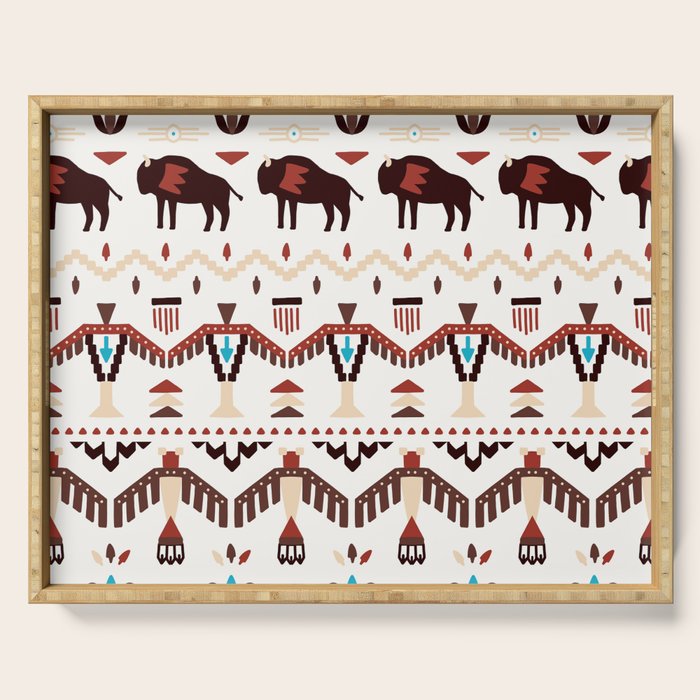 Native American 1 Serving Tray Gallery Image 1
