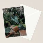 Im OFF | mermaid | tail | green | pool | swim | palm | collage | glitter | bling | tired | sunshine  Stationery Card Gallery Image 2