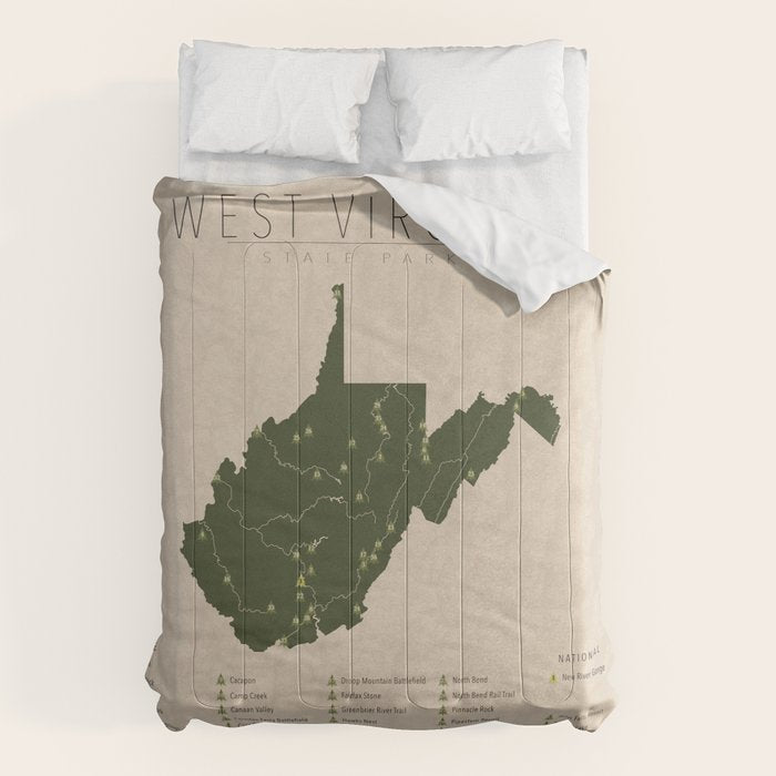 West Virginia Parks Comforter Gallery Image 6