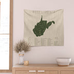 West Virginia Parks Wall Tapestry Gallery Image 2