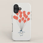 Penguin Balloons iPhone Case Gallery Image 1