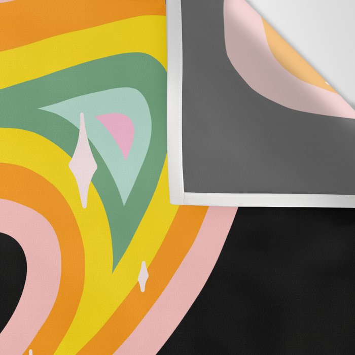 Rainbow Z Wall Tapestry Gallery Image 3