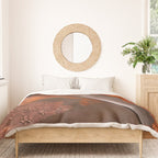 Rust and Metal Japandi Art Duvet Cover Gallery Image 3