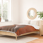 Rust and Metal Japandi Art Duvet Cover Gallery Image 2