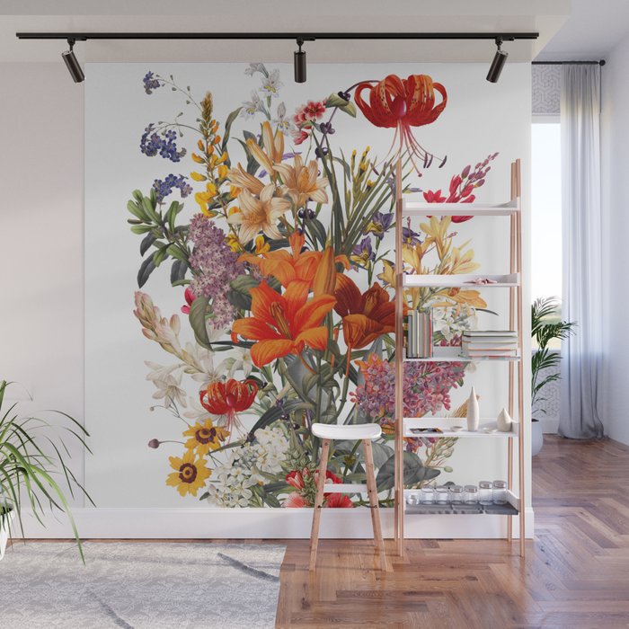 Summer Garden XII Wall Mural Gallery Image 1