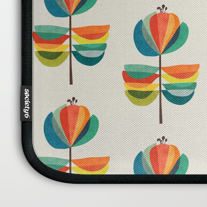 Whimsical Bloom Laptop Sleeve Gallery Image 3