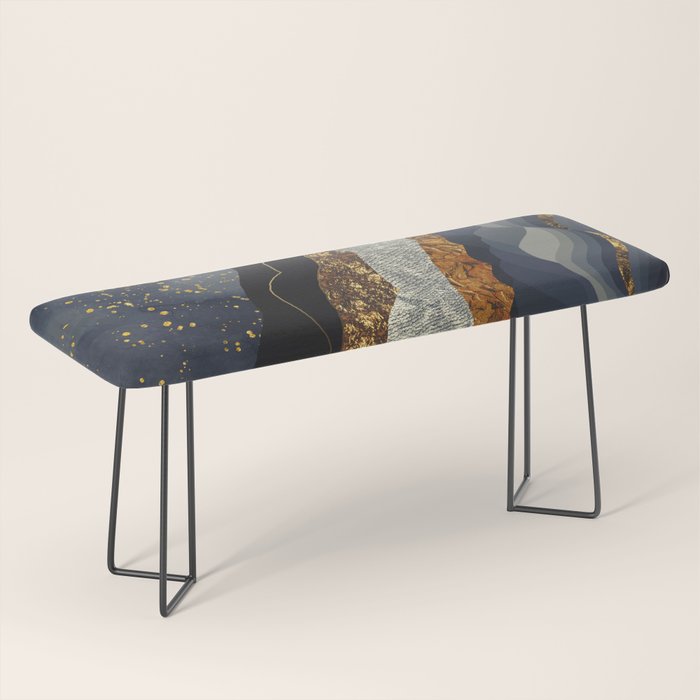 Metallic Mountains Bench Gallery Image 1