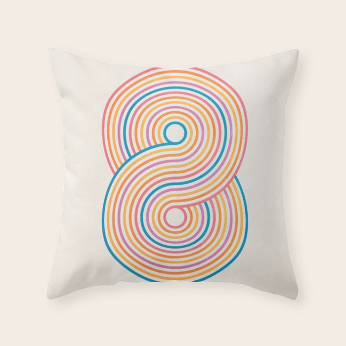 Candy Joyride 2 Throw Pillow Gallery Image 6