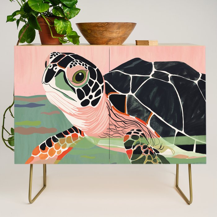 Cute Turtle  Credenza Gallery Image 1