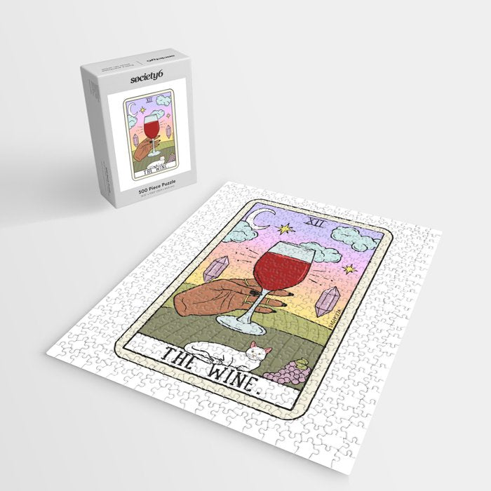 WINE READING (DARK) Jigsaw Puzzle Gallery Image 2