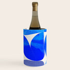 mid century modern organic blue 2 Wine Chiller Gallery Image 2
