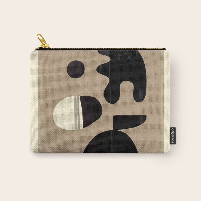 Shape Movement Geometry 04 Carry All Pouch Gallery Image 1