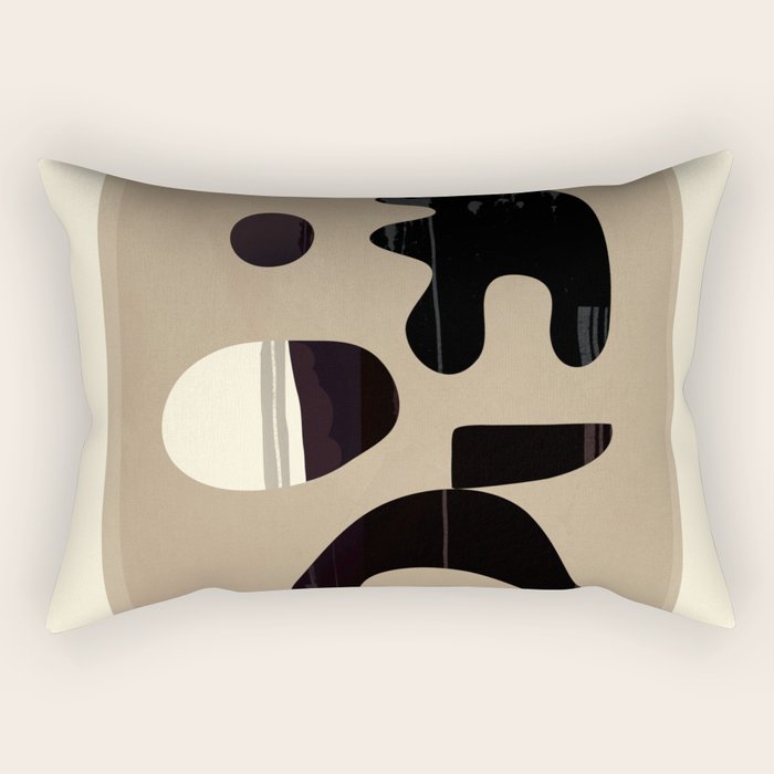 Shape Movement Geometry 04 Rectangular Pillow Gallery Image 2