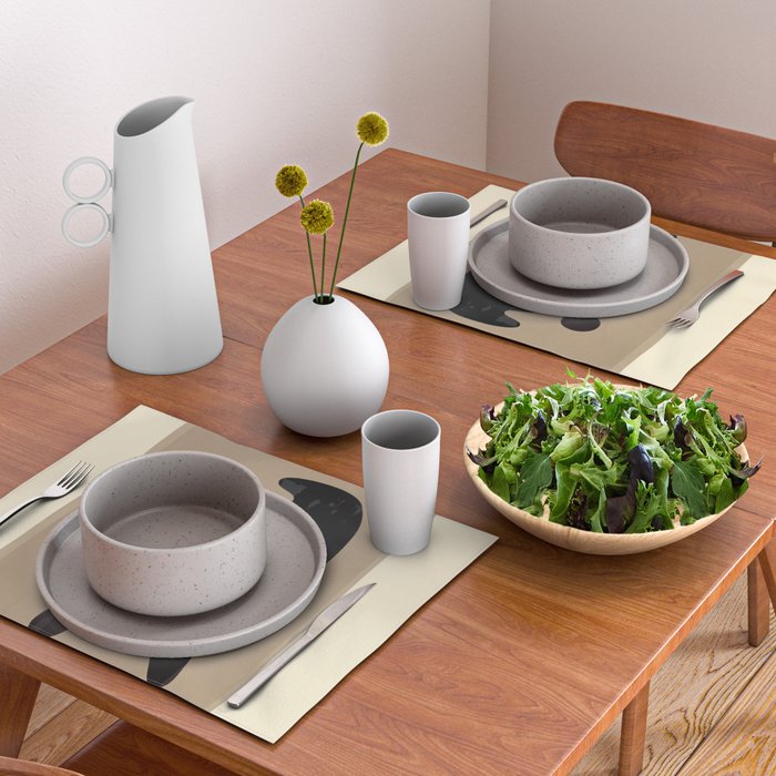 Shape Movement Geometry 04 Placemat Gallery Image 2