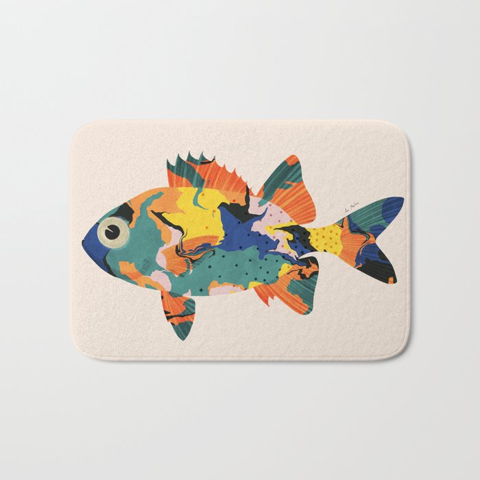 Fish  Bath Mat Gallery Image 1