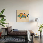 Fish  Wood Wall Art Gallery Image 2
