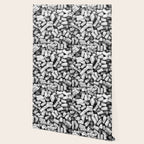 Something Nostalgic II Twist-off Wine Corks in Black And White #decor #society6 #buyart Wallpaper Gallery Image 2