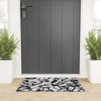 Something Nostalgic II Twist-off Wine Corks in Black And White #decor #society6 #buyart Welcome Mat Gallery Image 3