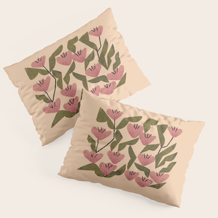 Wild Tulips Pillow Sham Gallery Image 1
