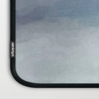 Atlantic Ocean Sunrise I - Blush Pink Mint Sky Baby Blue Abstract Sky Wall Art Water Clouds Painting Laptop Sleeve Gallery Image 3