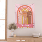 Yes Girl Wall Tapestry Gallery Image 2