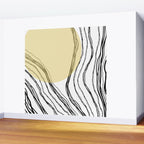 Organic Sunrise Minimal Abstract Wall Mural Gallery Image 2