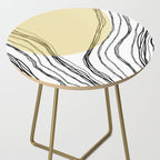 Organic Sunrise Minimal Abstract Side Table Gallery Image 2